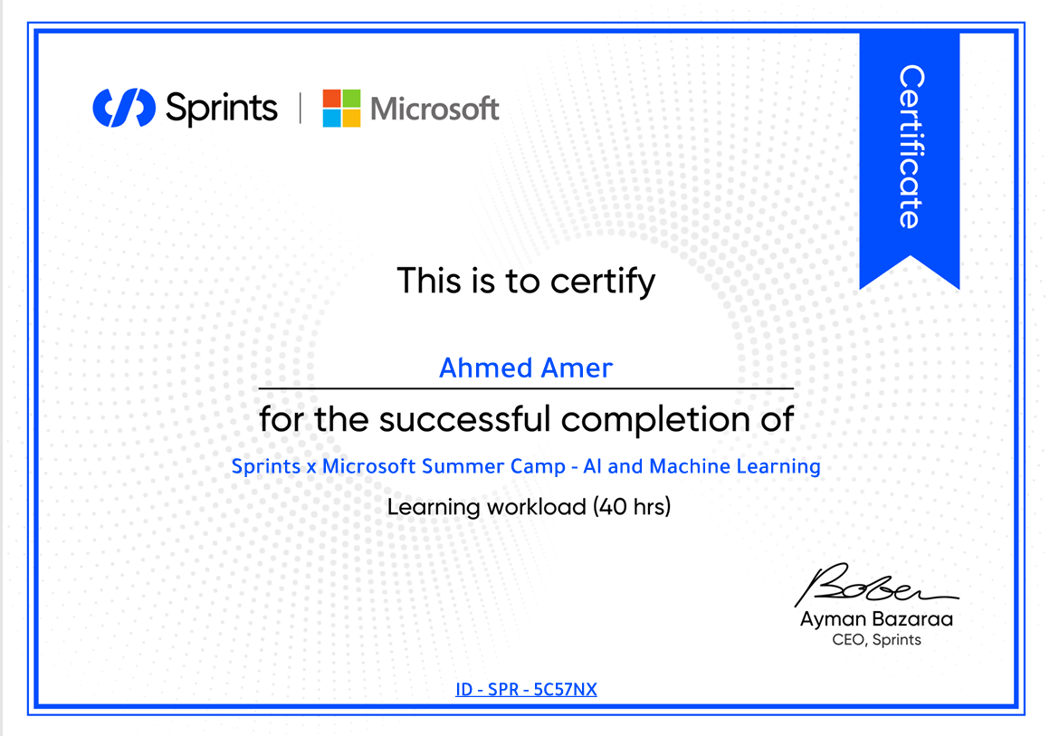 Sprints AI